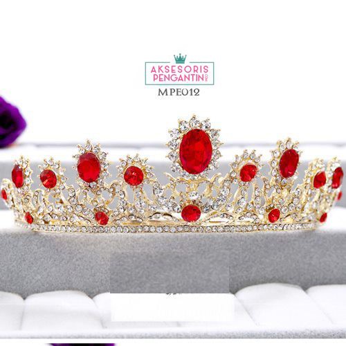 [READY COD] CROWN PENGANTIN MAHKOTA WEDDING HEADPIECE HAIRBAND MPE012