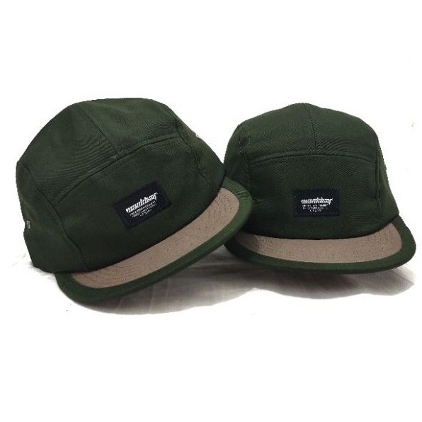 TOPI 5 PANEL/ TOPI LIMA PANEL DISTRO VISOR PENDEK WANKBAY