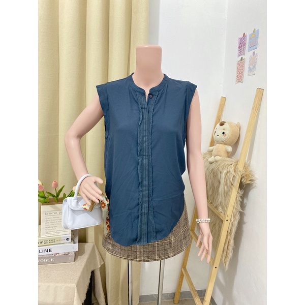 S-08 sale 25ribu atasan blouse kemeja thrift under cuci gudang-16(P 66LD 96)poly