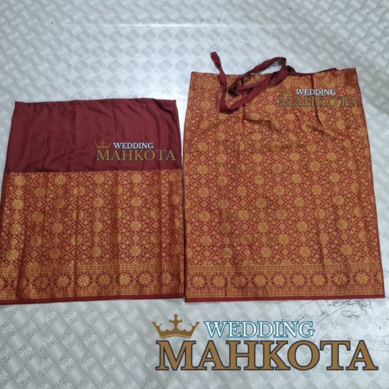 kain wanita & rumpak pengantin songket palembang