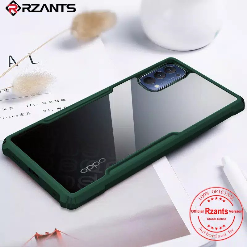 Oppo Reno 4 Rzants Original Hard Soft Bumper Case Reno4 Rzants Reno 4