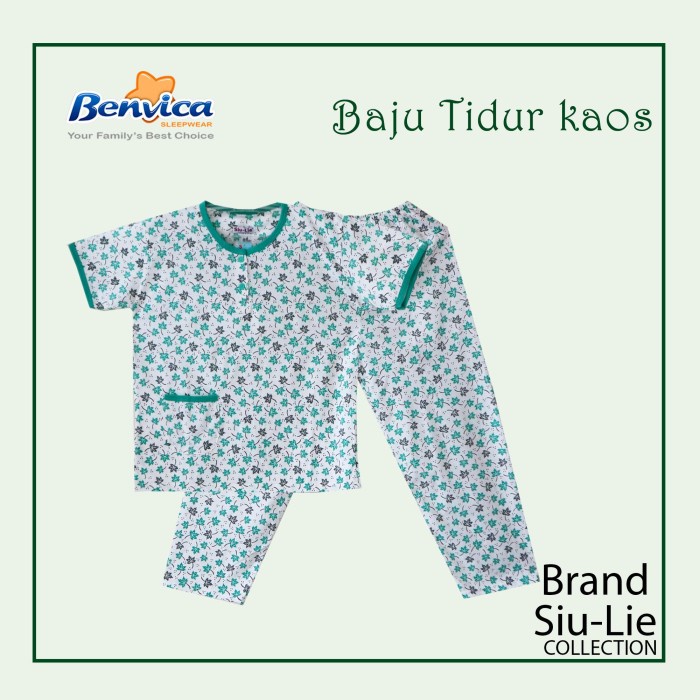 BAJU TIDUR CELANA PANJANG KAOS ALL SIZE ADEM BANYAK MOTIF SIULIE