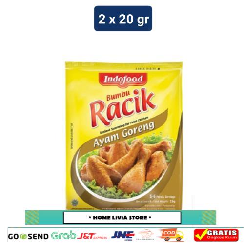 

Indofood Bumbu Racik Ayam Goreng 2 x 20 gr