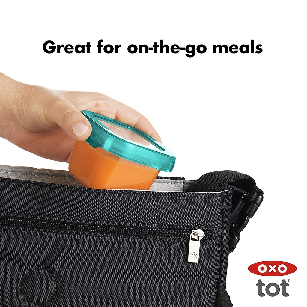 Oxo Tot Baby Blocks Freezer Storage 6 oz - Teal