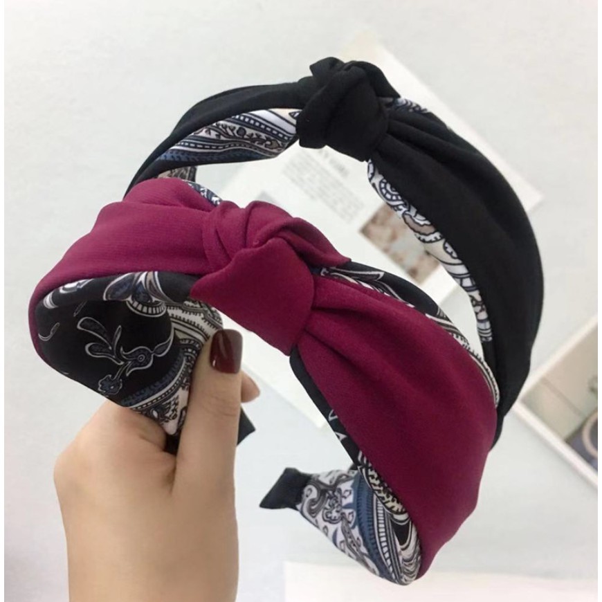 Bando Korea / Bando Wanita / Bandana Wanita / Bando Bandana Evie