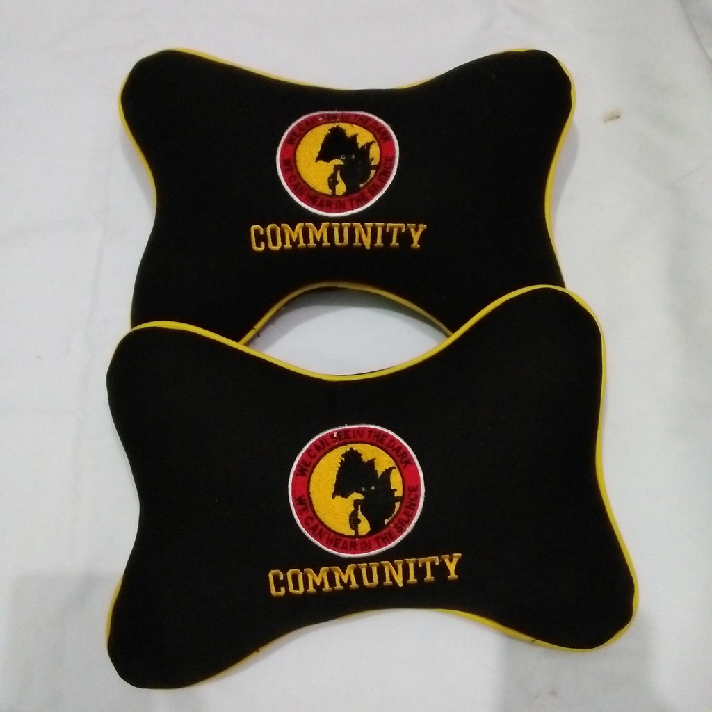 bantal mobil logo