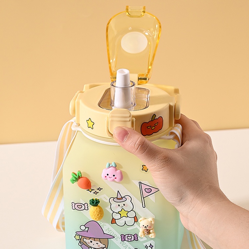 ❤GTB❤ BOTOL MINUM VIRAL GEMOY 1,5 LITER / FREE STIKER R745