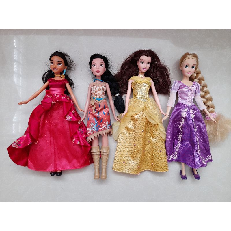 preloved barbie disney rapunzel elena belle pocahontas