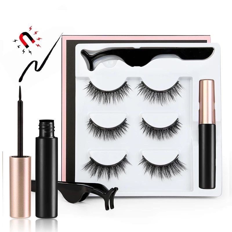 BULU MATA MAGNET EYELASH Magnetic Eyeliner 1 SET LENGKAP BEST SELLER