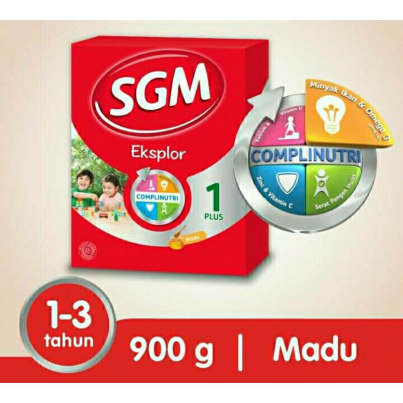 

SGM 1+ Presinutrisi Madu 900gram.