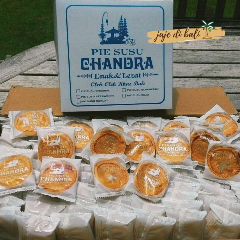 

Pie Susu Chandra Khas Bali 1box isi 50pcs