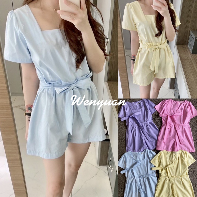 Set 1592 - Lilac/Pink/Biru/Kuning (ndudshop)