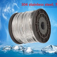 Tali Kawat Baja wire Rope Stainless 304 1MM Tali Seling Kabel Seling TALI KAWAT 1MM BAJA