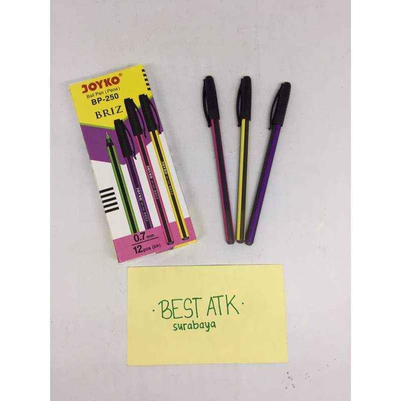 

12pcs Pulpen / bolpen / Joyko Briz
