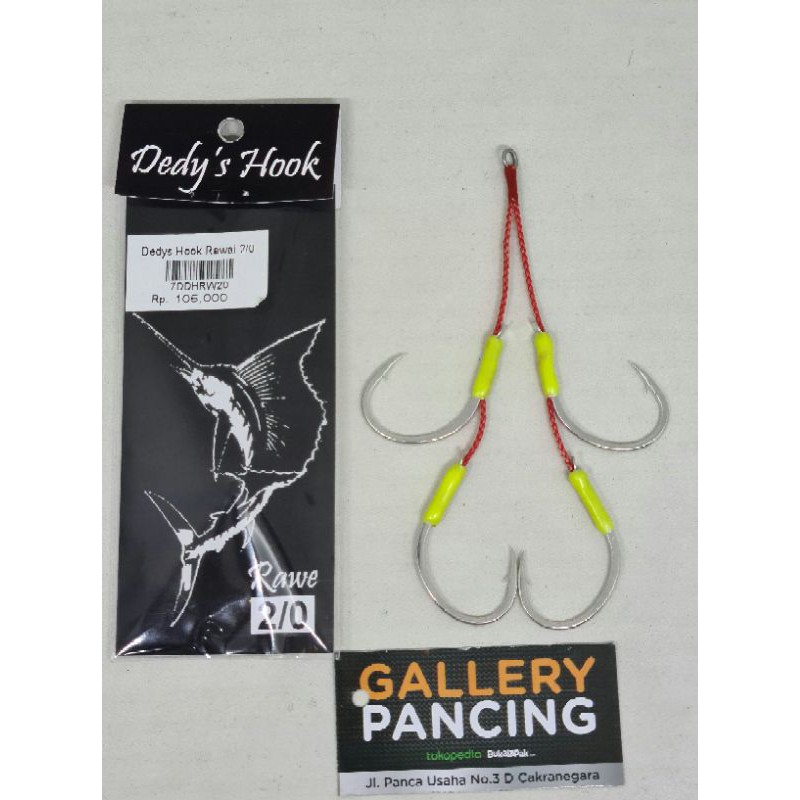 Pancing Dedys Hook Rawai 2/0