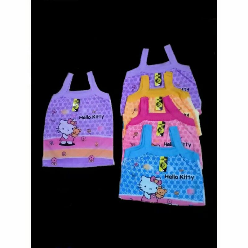 12PCS(1LUSIN) KAOS DALAM ANAK/KAOS SINGLET ANAK/KAOS DALAM ANAK PEREMPUAN/KAOS DALAM LUSINAN