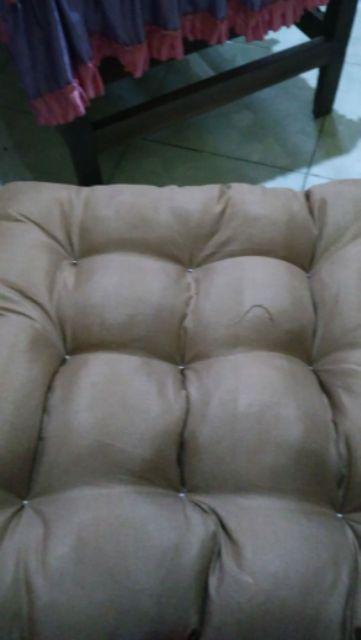 max 4 bantal  alas duduk kursi  sofa polkadot  katun dakron 