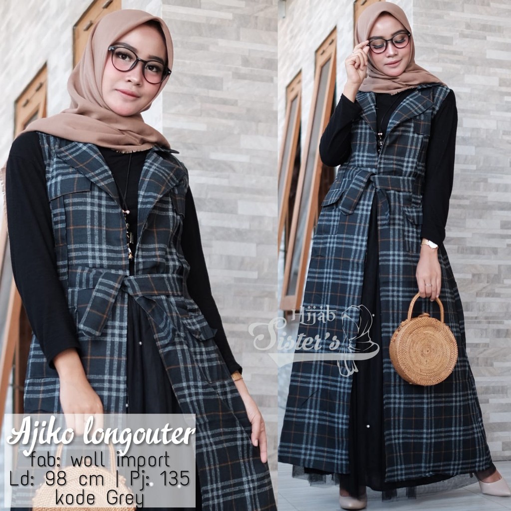 OUTER WOLL IMPORT AJIKO OUTER BY SISTERS