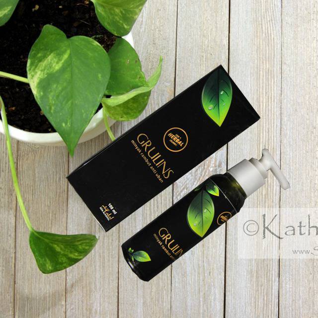 Minyak Anti Uban Herbal Grulins