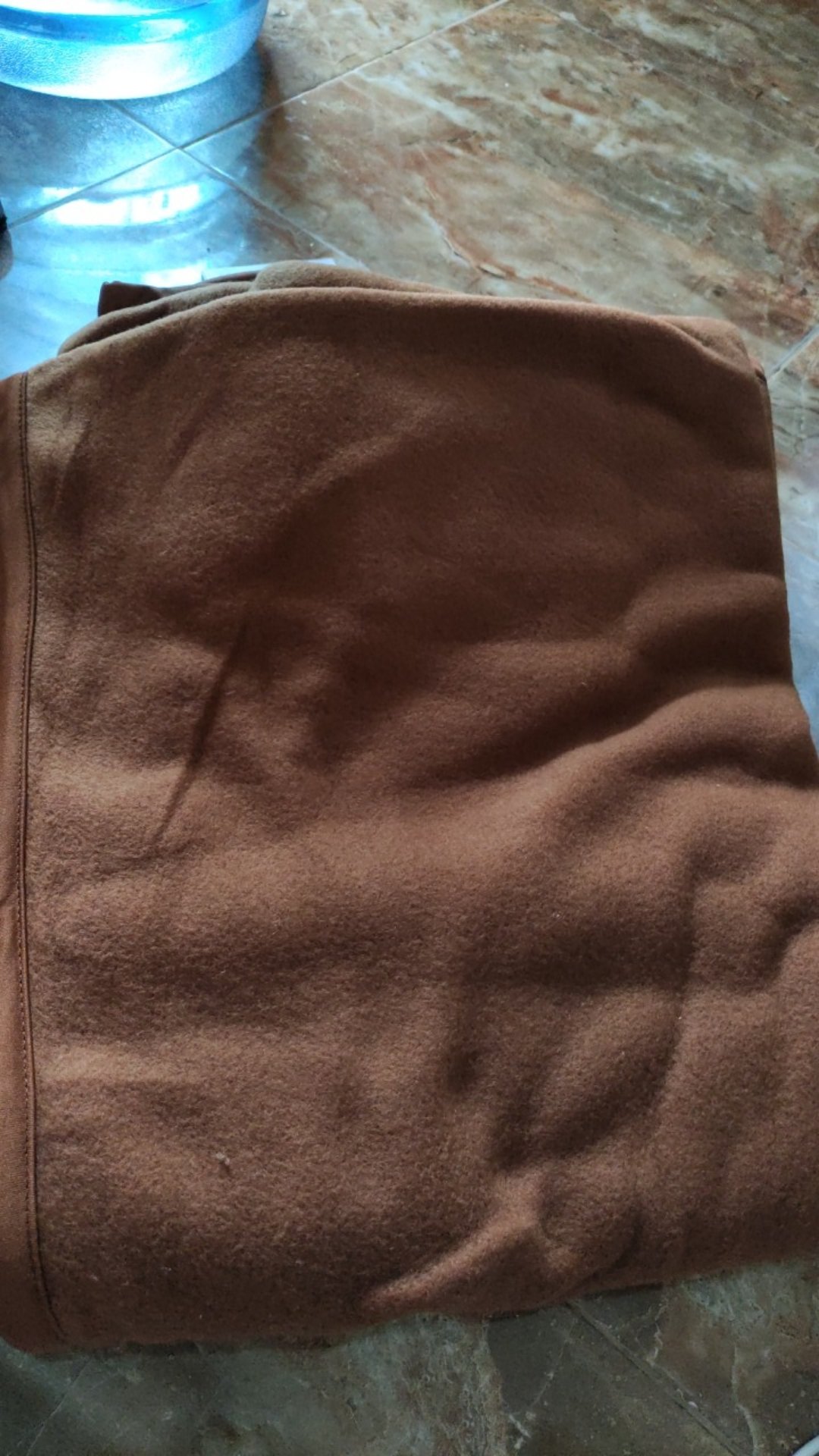 Selimut Polos Hotel / Klinik / Rumah Sakit 160x180cm Warna Cokelat