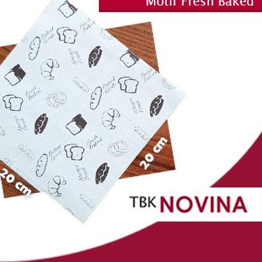 

Beli Segera ♙ [100 Pcs] Kertas Nasi / Kertas Burger MOTIF KORAN (20X20 cm) - Motif Printing - Anti
