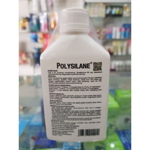 Polysilane Syrup 100ML / Kembung / Asam Lambung