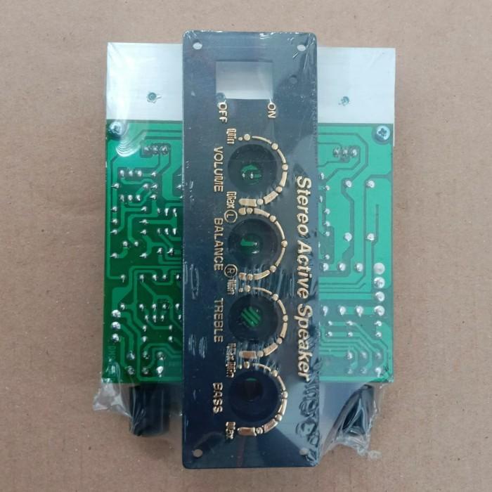 Kit Power Amplifier Platinum DMS-1000 Speaker Aktif Stereo 60 Watt