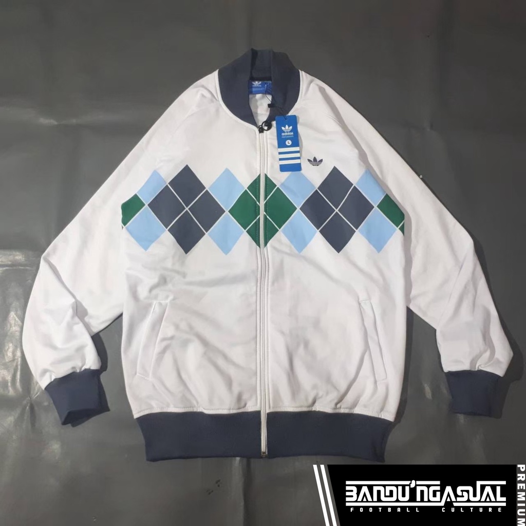 Jaket Tracktop Adidas Argyle Limited Edition Full Teg