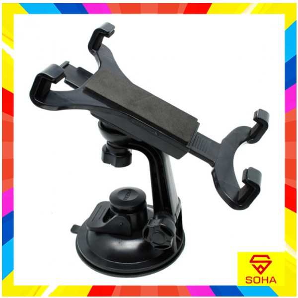 SOHA CHT-016 Car Holder Mobil 2IN1 Kaca Dan Jok Mobil Tablet 7 Inch - 10 Inch Ipad Stabil Aman STRD