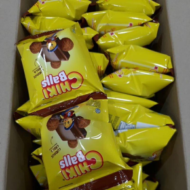 

Chiki Balls Rasa Coklat Renceng isi 10