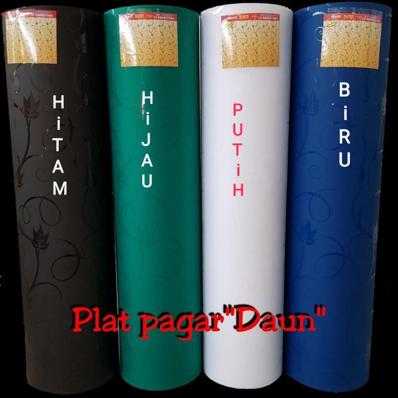 Fiber Pagar Fiber Penutup Pagar Piber Pagar Plastik Per 1/2 Meter (50Cm)