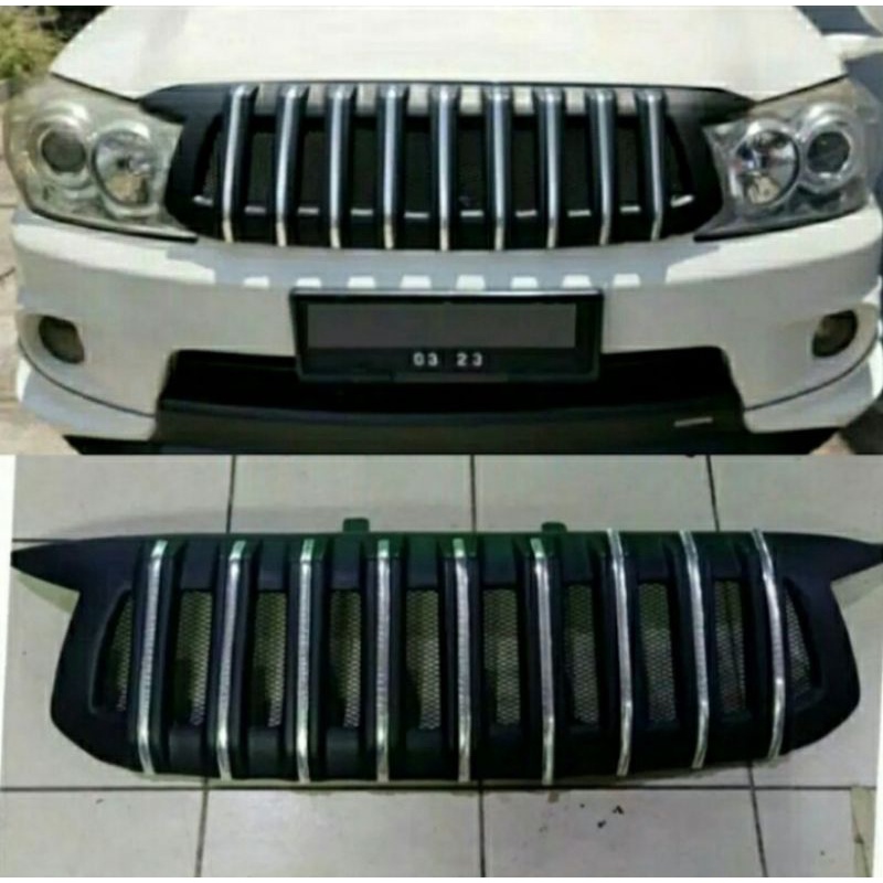 grill depan grill fortuner 2009-2011 model apollo