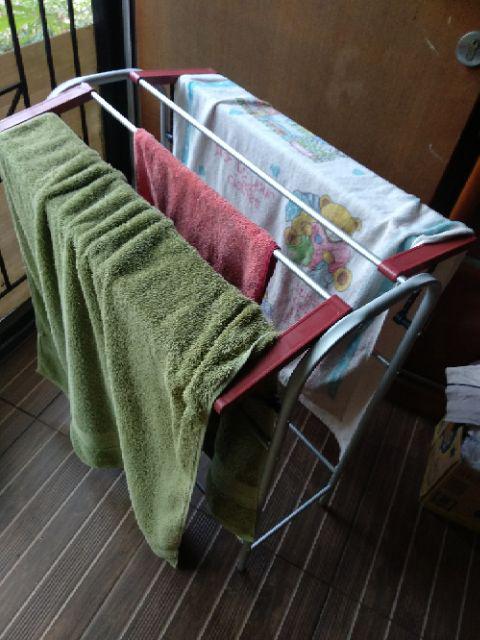 Jemuran Handuk Aluminium Warna