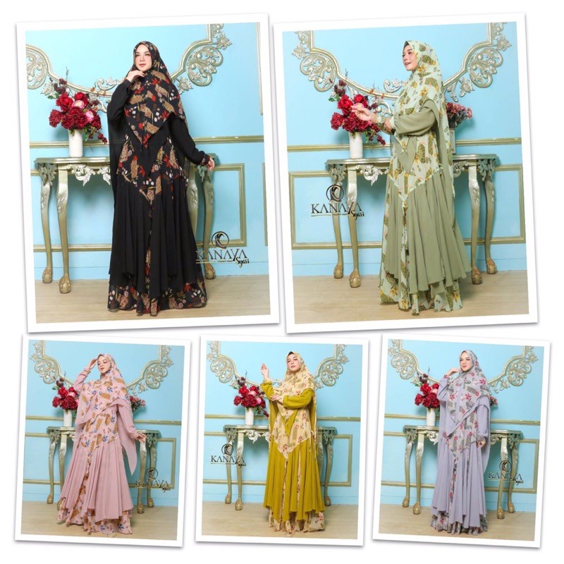 HALWA syari by Kanaya / gamis ceruty