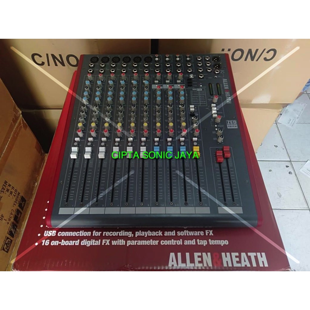 mixer allen heath ZED 12 FX