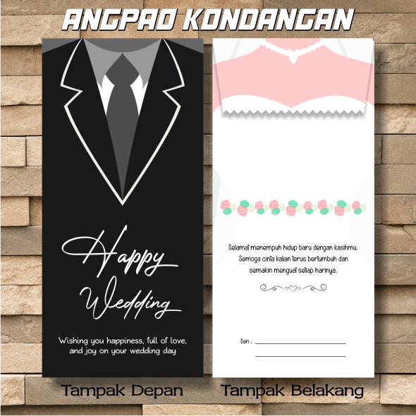 

Amplop/Angpao Kondangan Nikah