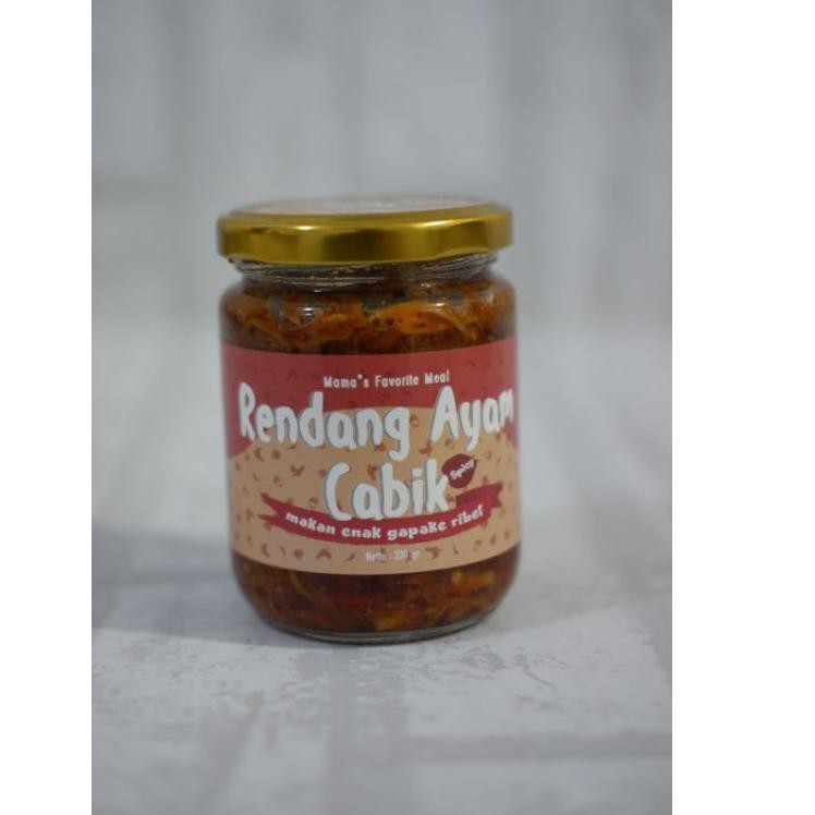 

Seller 8ZTU0 MAMAMEALS - Rendang Ayam Cabik 72 Pasti Murah