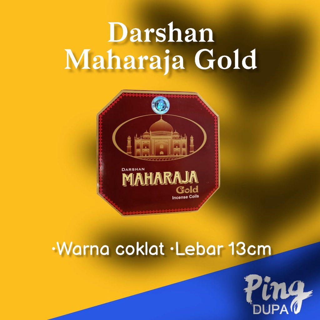 Dupa Hio Lingkar Maharaja Gold 24 Jam By Darshan India