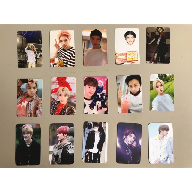 Photocard nct taeyong mark fansite and from nctzen