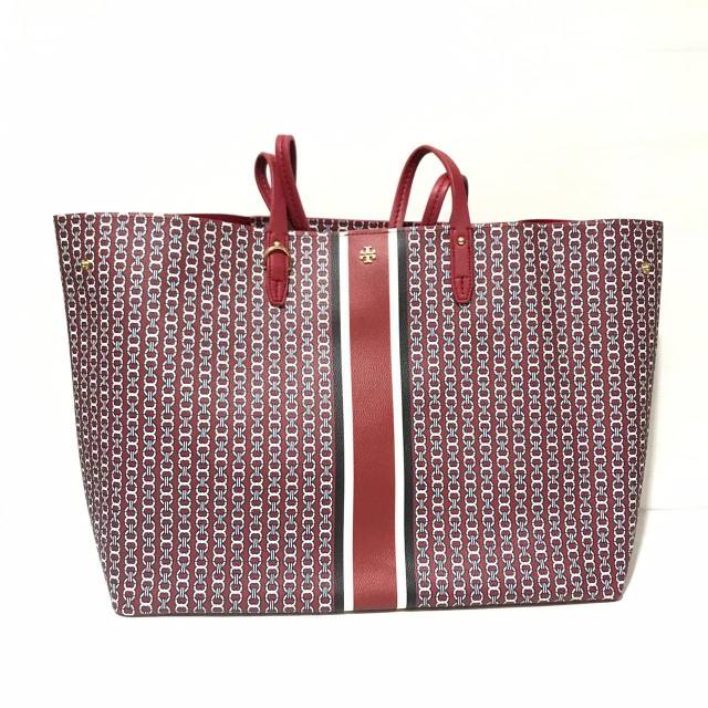 authentic tory burch gemini link tote large