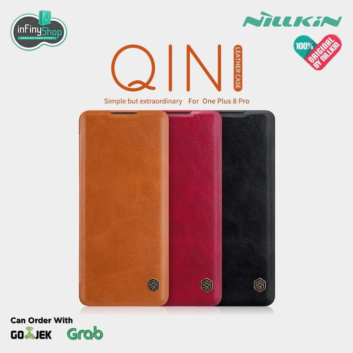 ONEPLUS 8 PRO - NILLKIN QIN LEATHER CASE