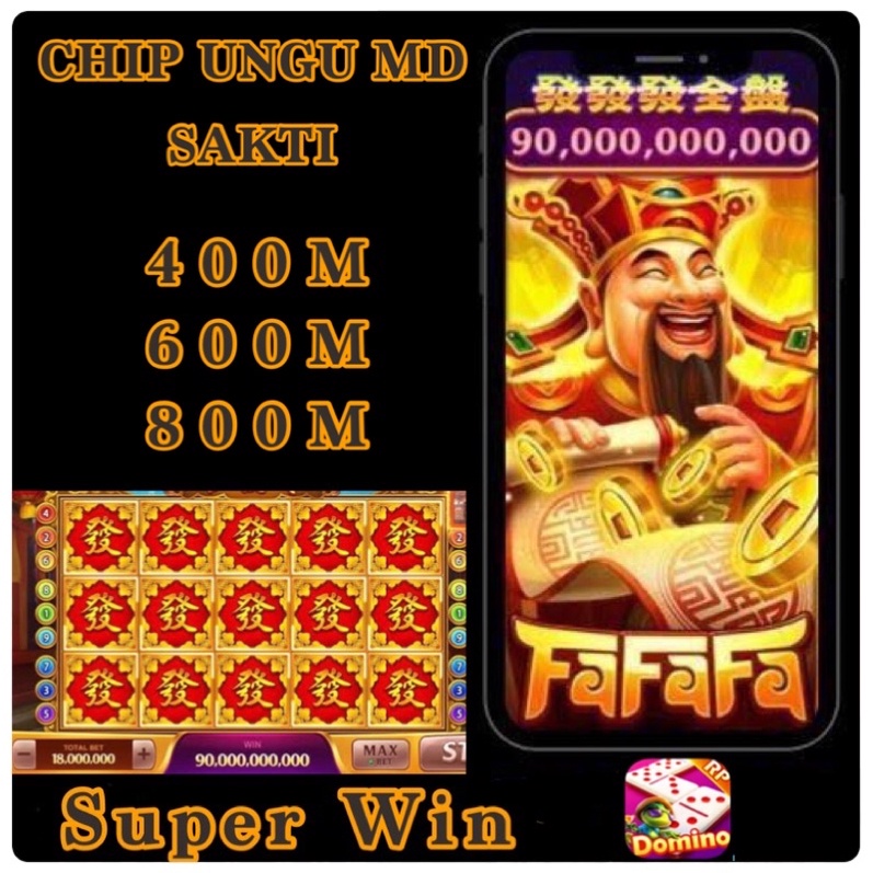 TOP99 [SPayLater] Resmi Chip MD FAFAFA 400M 600M 800M PROMO TERLARIS KOIN HIGGS DOMINO SUPER WIN JACKPOT