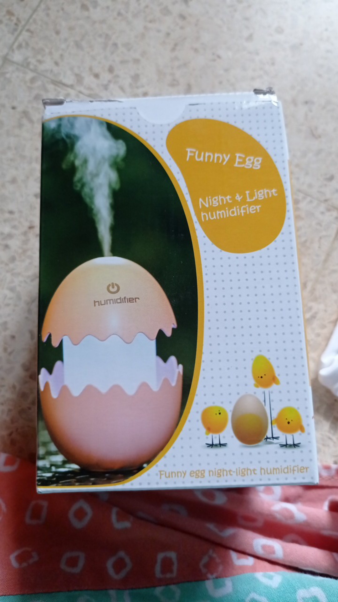 M082 Humidifier Funny Egg / Pelembab Udara