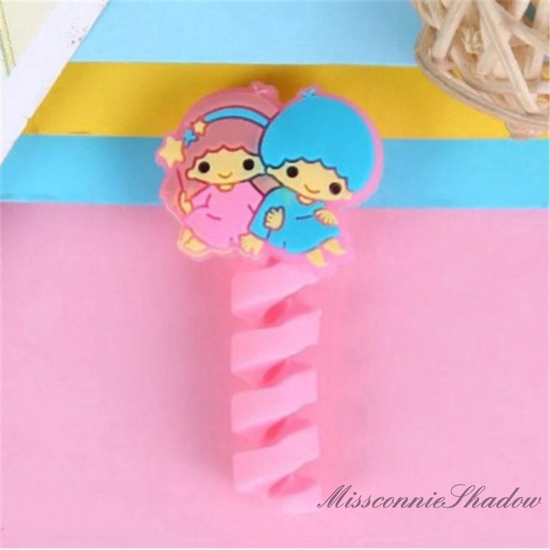 Cover Pelindung Kabel Charger Motif Kartun Lucu