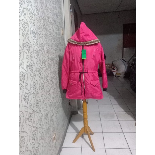 BISA(COD) JAKET KEMBUNG WANITA HIJAB TUNIK HANGAT&amp;STAYLISH-JAKET PARKA-JAKET PADDING-JAKET MUNCAK