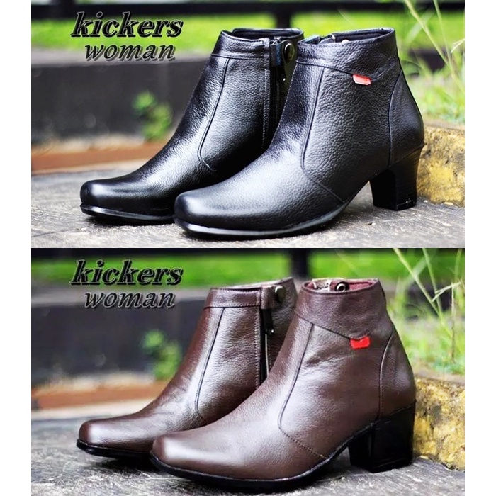 Sepatu Pantofel Wanita Kulit Asli Sepatu Kerja Pdh Polwan Pns Wanita Sepatu Kantor Cewek