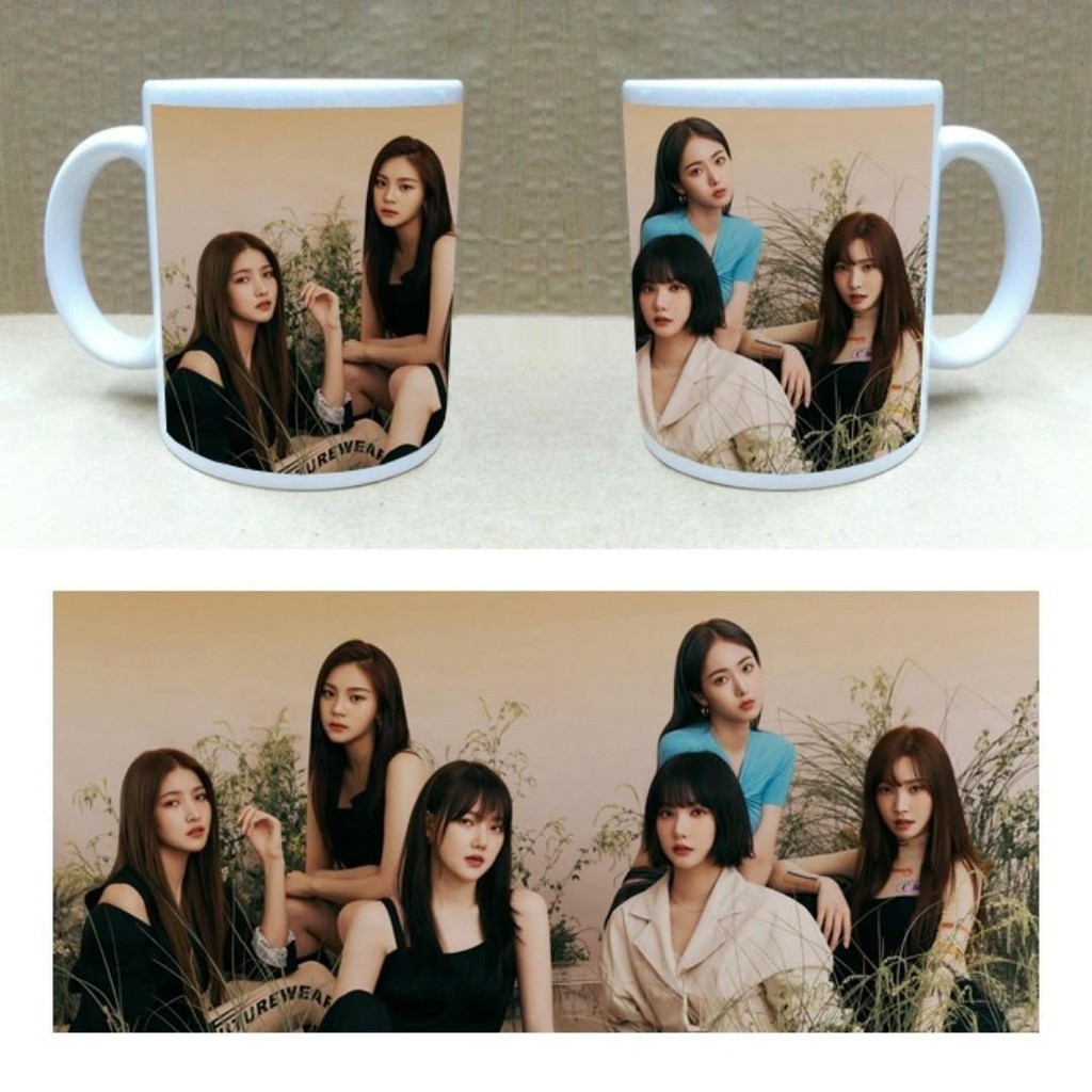 Gelas Mug GFRIEND K-Pop Bebas Custom