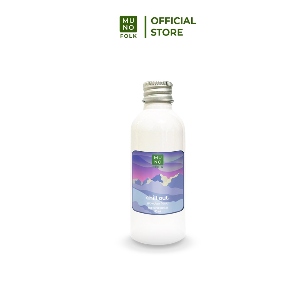 Muno Folk - 50ml REFILL Reed/Rotan Diffuser Aromatherapy | Pewangi Pengharum Ruangan-1