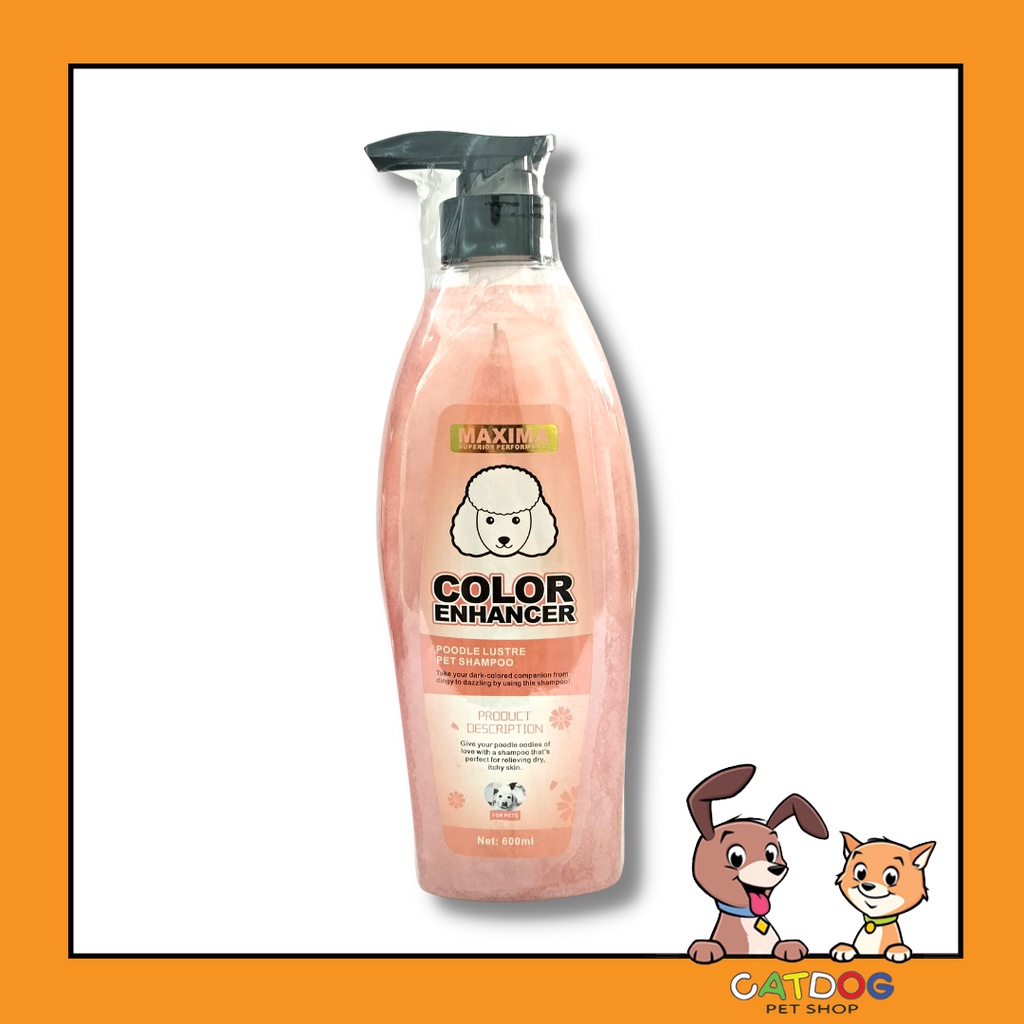 Maxima Organic Dog Shampoo Poodle Lustre 600ml