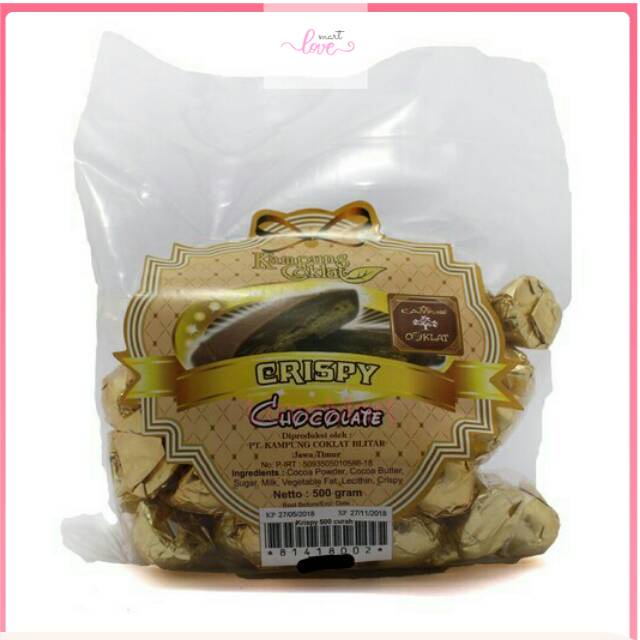 

COKLAT KRISPI GuSant 500.g Kampung Coklat